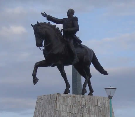 monumento del general simón bolívar